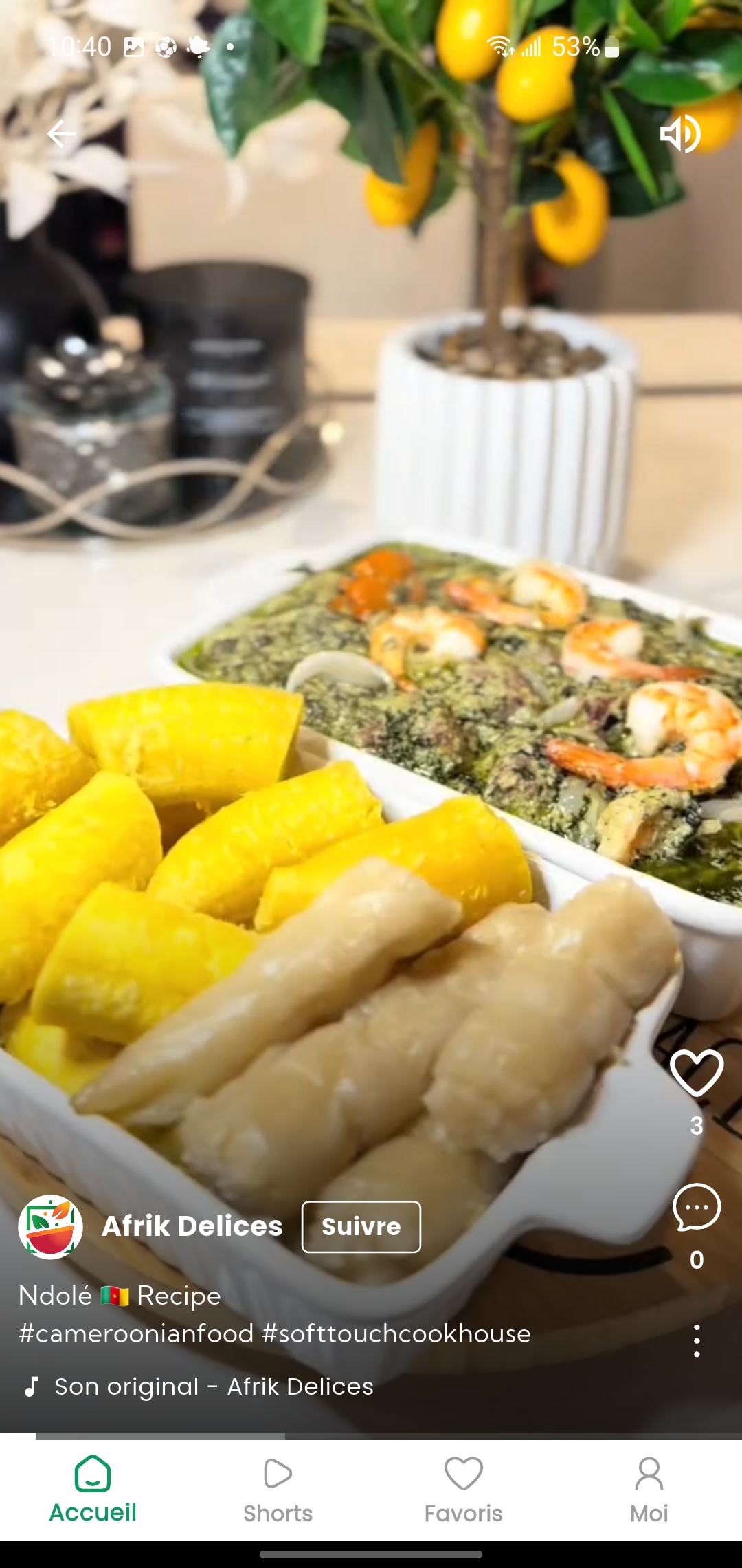 Exploration des catégories de plats : Entrées, Résistance, Desserts