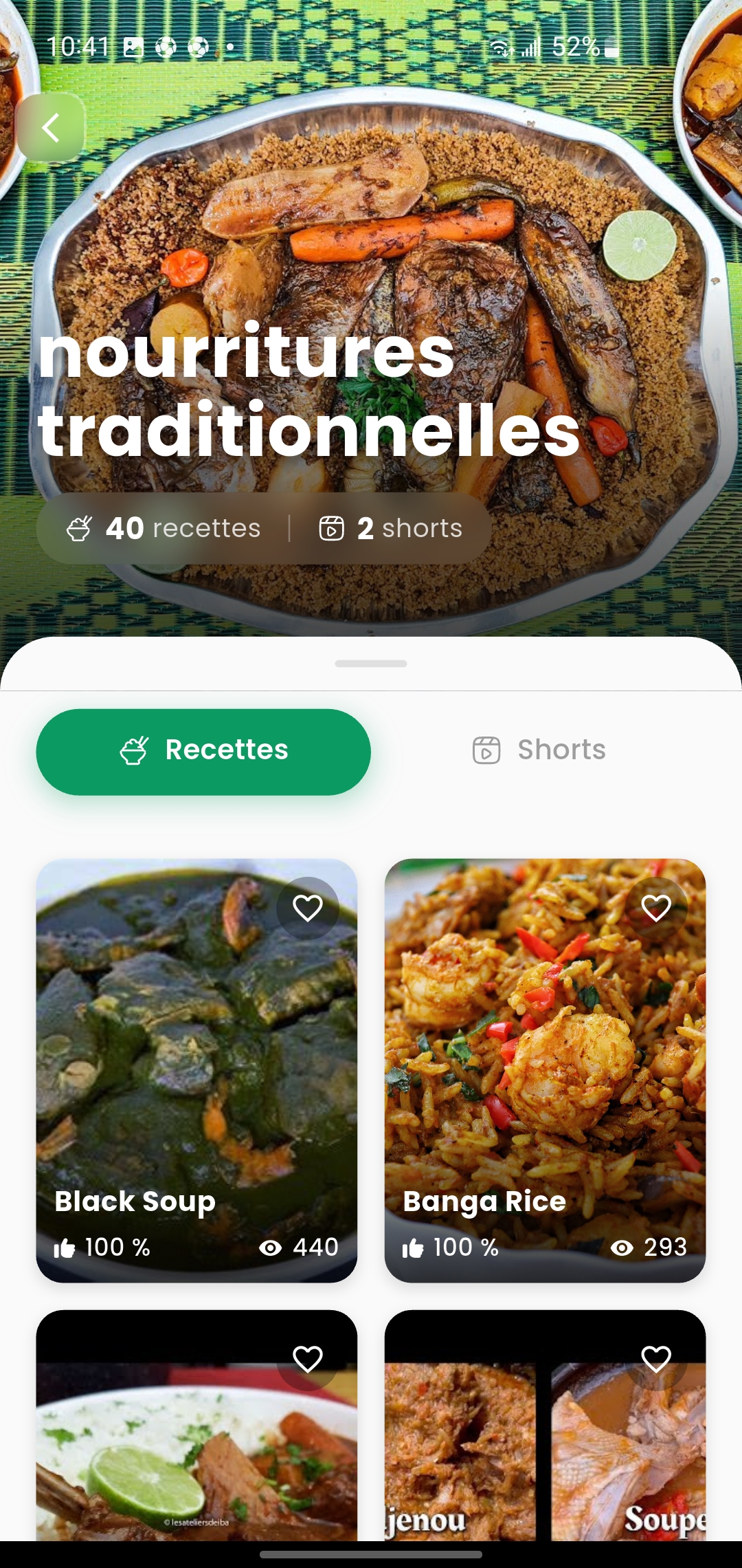 Profil utilisateur et personnalisation des préférences alimentaires