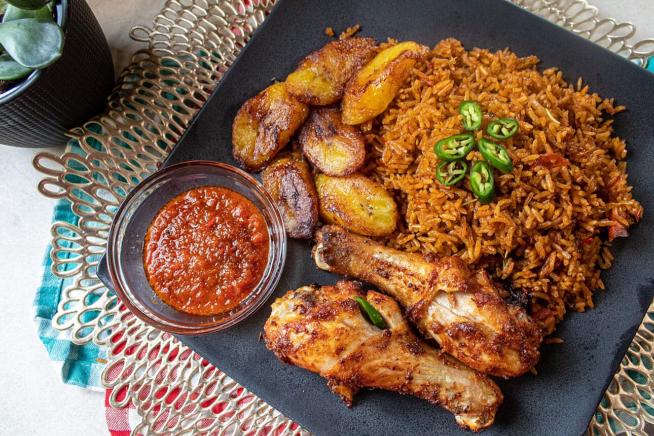 Chicken jollof